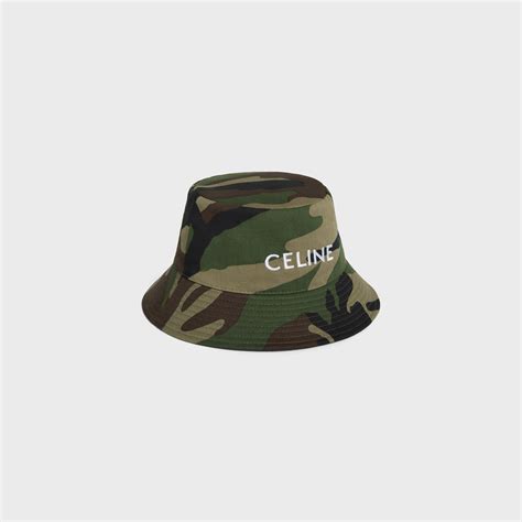 celine bucket hat camo|elegant bucket hats for women.